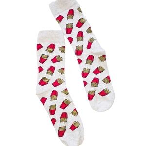 Unisex size 7-10 French fry socks